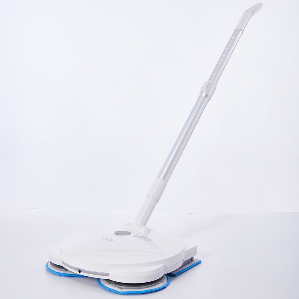 ENLiF F1電気ワイヤレススピンペットモップ掃除機コードレス充電式軽量クリーナー電子フロアスイーパーとモップ調整可能カーペット&ハード