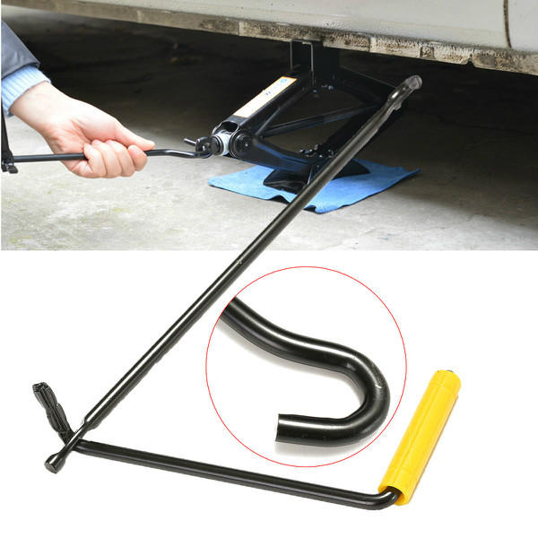 Stahl Schere Jack Handle Kurbel Werkzeug Auto Van Garage Reifen Rad Lug Schraubenschlussel