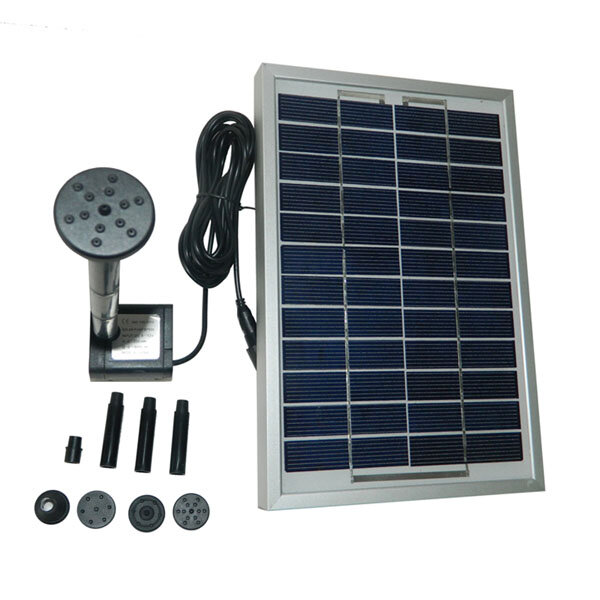 12v 5w Solar Power Mini Brunnen Pumpen Garten Landschaft Dc