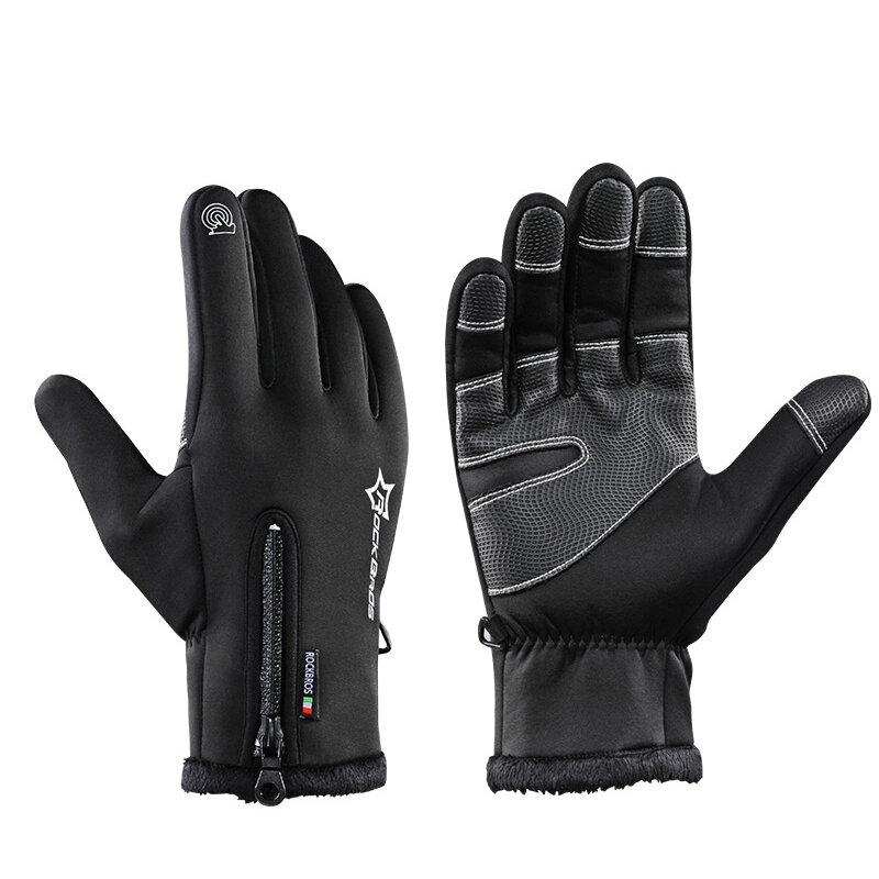 rockbros radfahren fahrrad thermische handschuhe warmproof