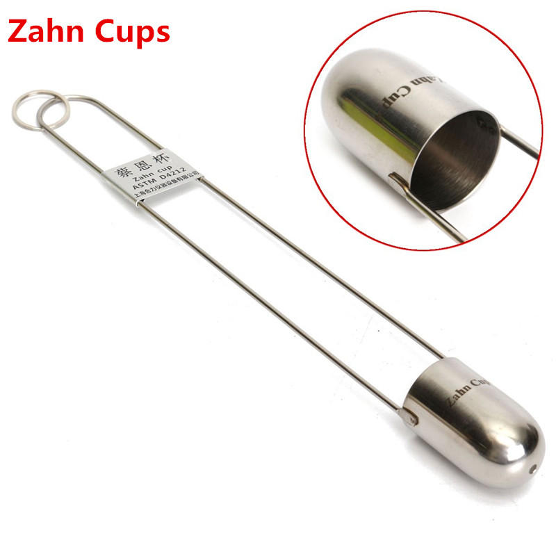 4.39 mm de acero inoxidable copas zahn 4 pintura viscosidad de copa de ...