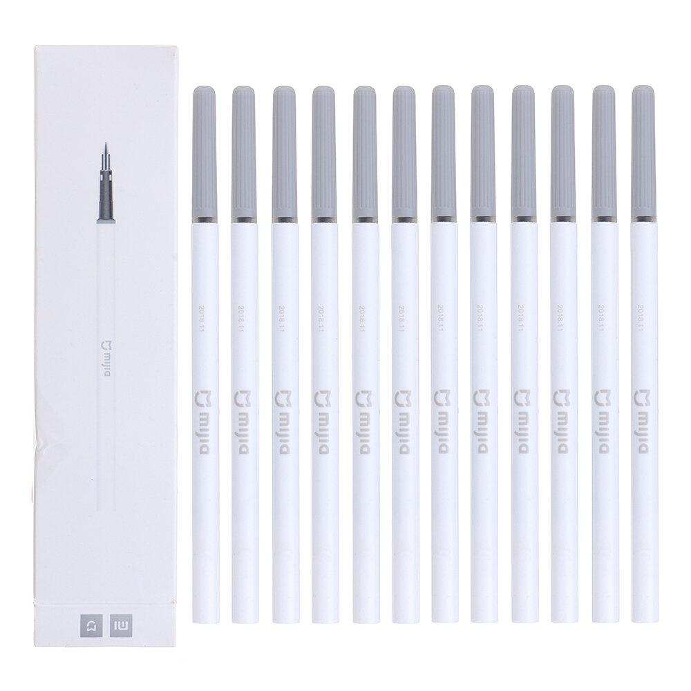 15 Pcs Xiaomi Mijia Stylo 0.5mm Stylo D'encre Recharge Point D'&eacute;criture Signe Stylo Noir Pour Xiaomi Signing Pen