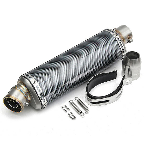 SILENZIATORE DESTRO CROMATO INOX - SILENZIATORE - Officine Meccaniche