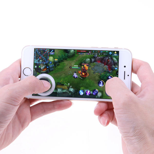 Zero Touch Screen Phone Game Joystick Suction Cup Arcade Controller For Phone