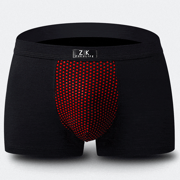 ZK Boxer Mutande Fisiologico Tormalina Polvere Magnetica Cura di Salute di Modal Traspirante