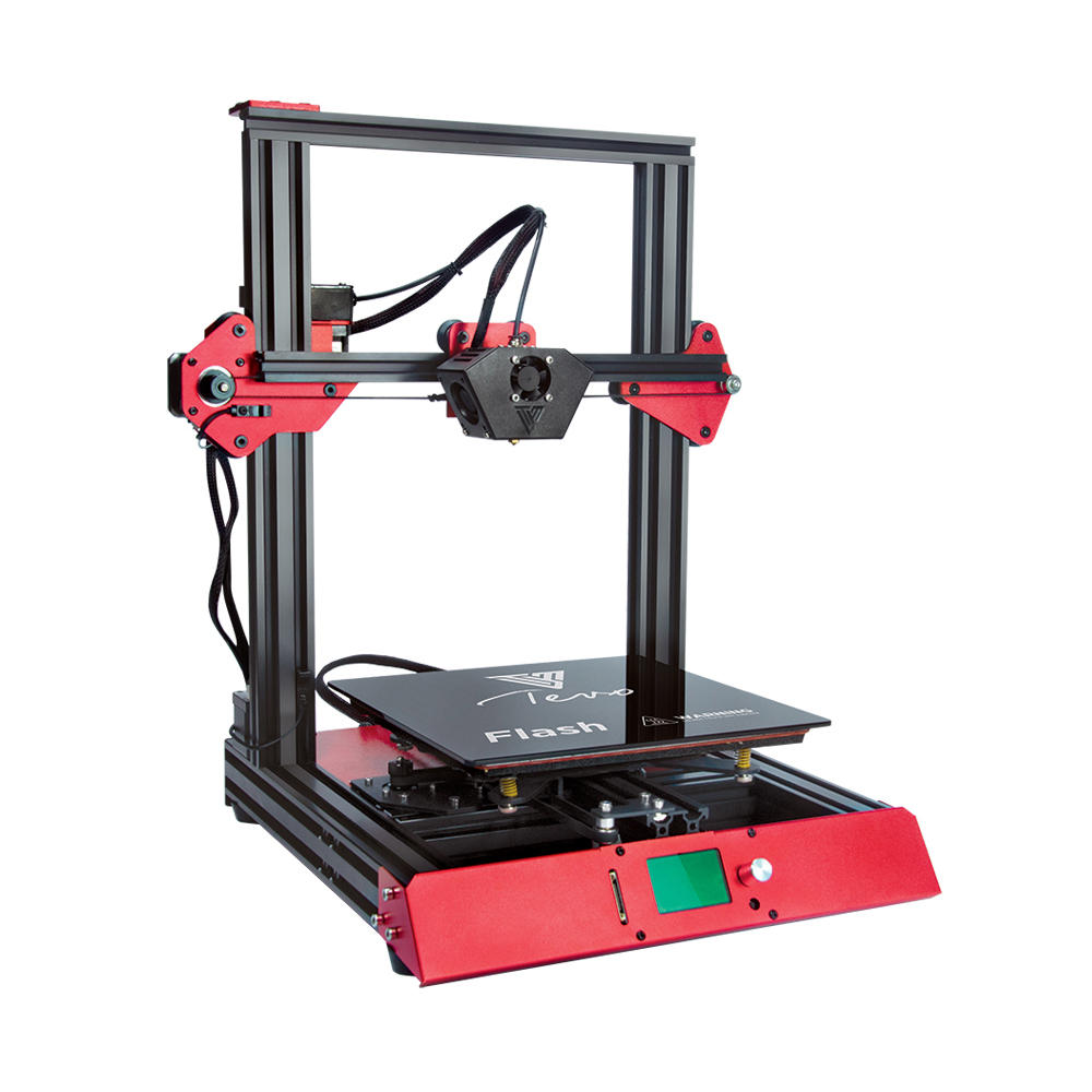 TEVO&reg; 50% &Ouml;nceden Oluşturulmuş Flash 3D Yazıcı Kit, 235 * 235 * 250 B&uuml;y&uuml;k Baskı Boyutu Desteği TitanExtruder / Volcano Nozzle ile &Ccedil;ift Z Ekseni / BL-Touch S&uuml;r&uuml;m&uuml;