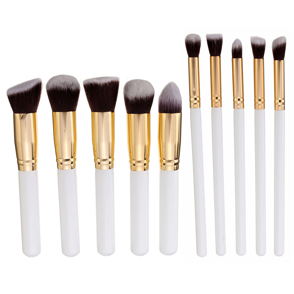 10pcs Make-up Borstel Kit Set Blush Face Foundation Powder Cosmetic Brush Professional 