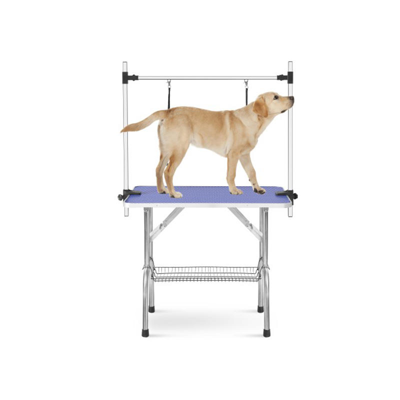 Table Pliante De Toilettage De Grande Taille Pour Chien Et Chat Avec Bras Et Pinces Réglables Grande Table De Toilettage Robuste