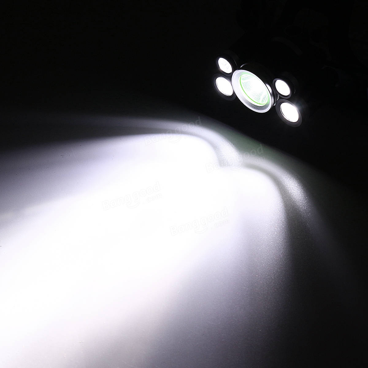 BIKIGHT 1700LM 5T6 LED 5 Modes 18650 USB Rechargeable Bike Headlamp with SOS Hel