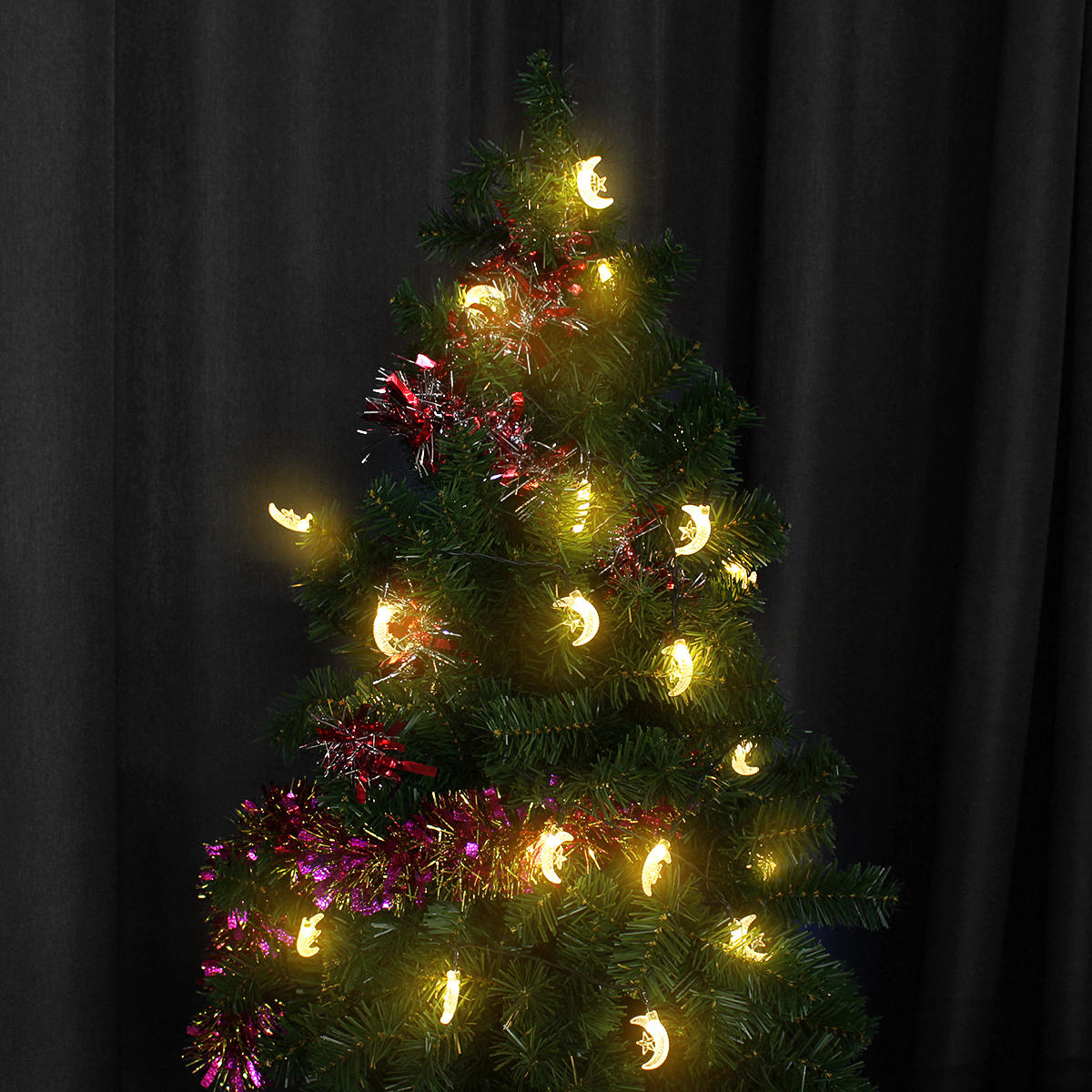 Solar Power 30 50 Led String Fairy Lights Garden Outdoor Xmas