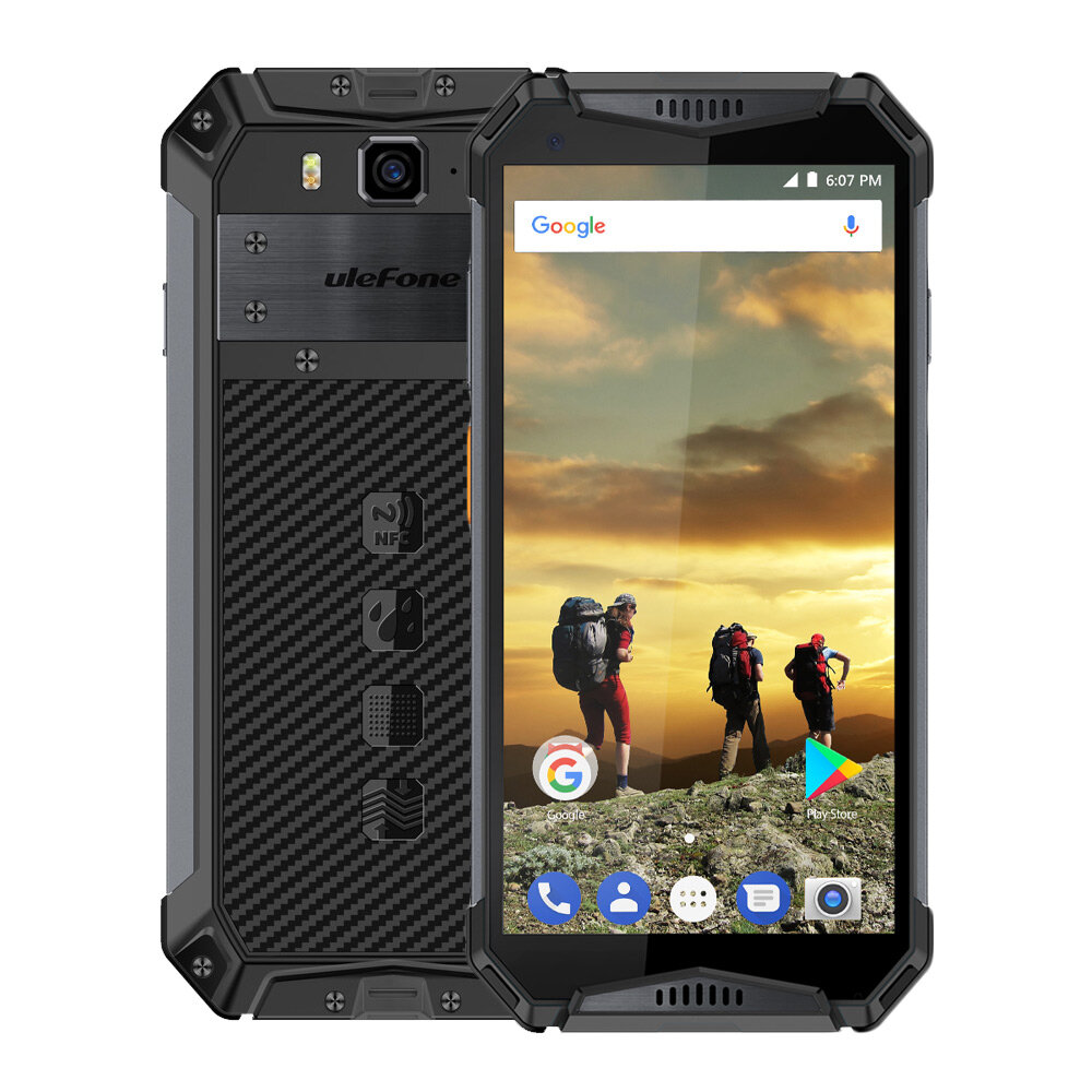 Ulefone Armor 3 5.7 Pollici NFC IP68 IP69K 4 GB RAM 64GB ROM Helio P23 Octa core 4G Smartphone
