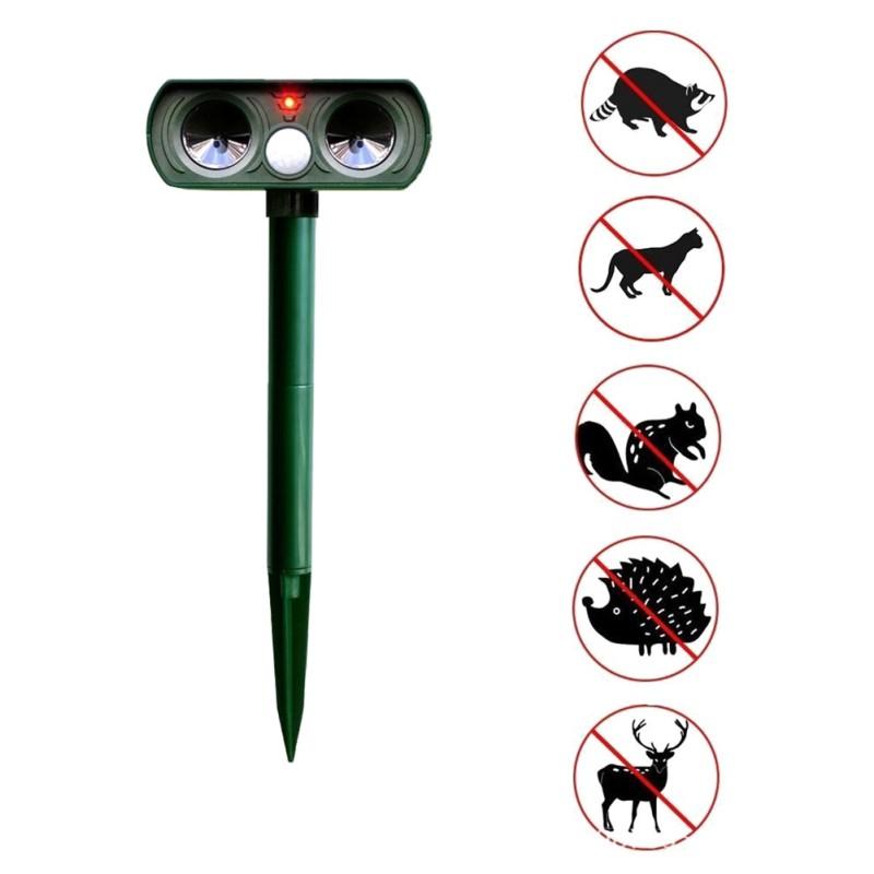 Répulsif Danimal De Parasite Ultrasonique Extérieur Pour Le Chien De Chat De Chambre De Jardin De Jardin