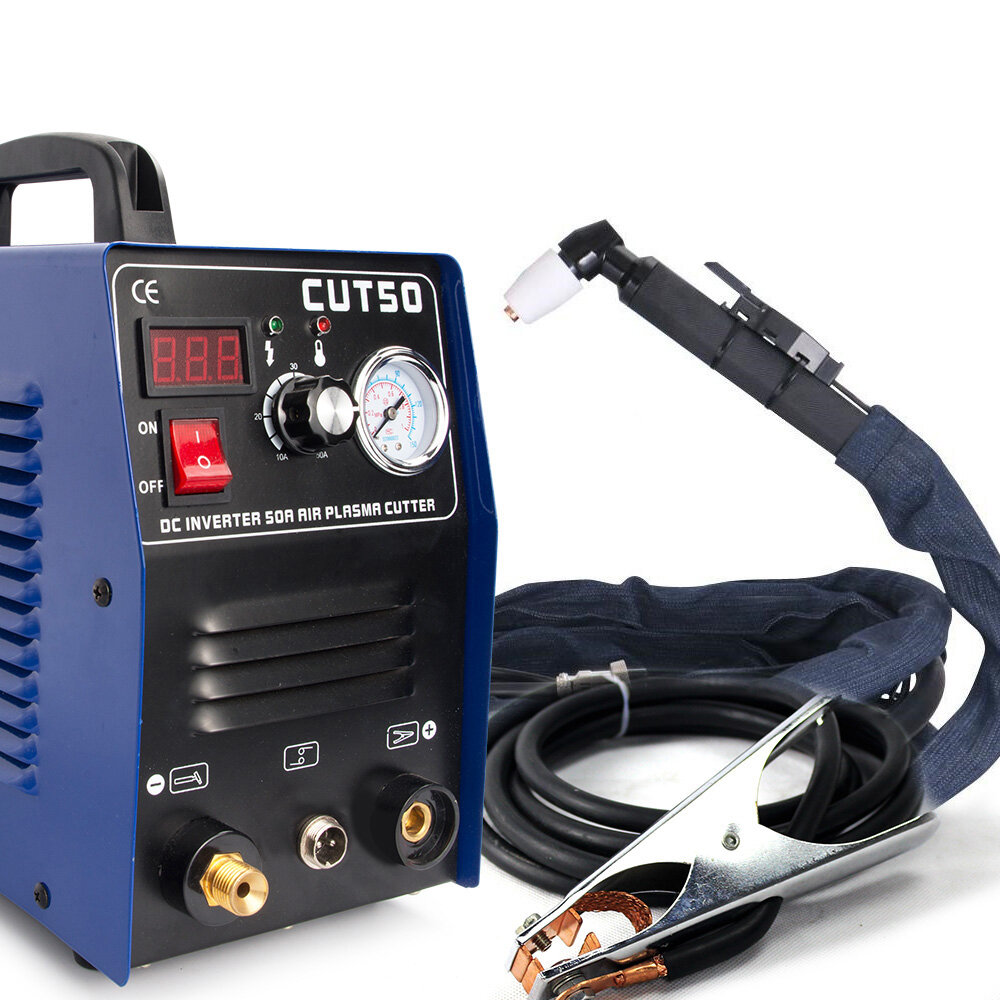CUT-50 Découpeur Plasma 220V 5,5 KVA avec Affichage Numérique Electrique