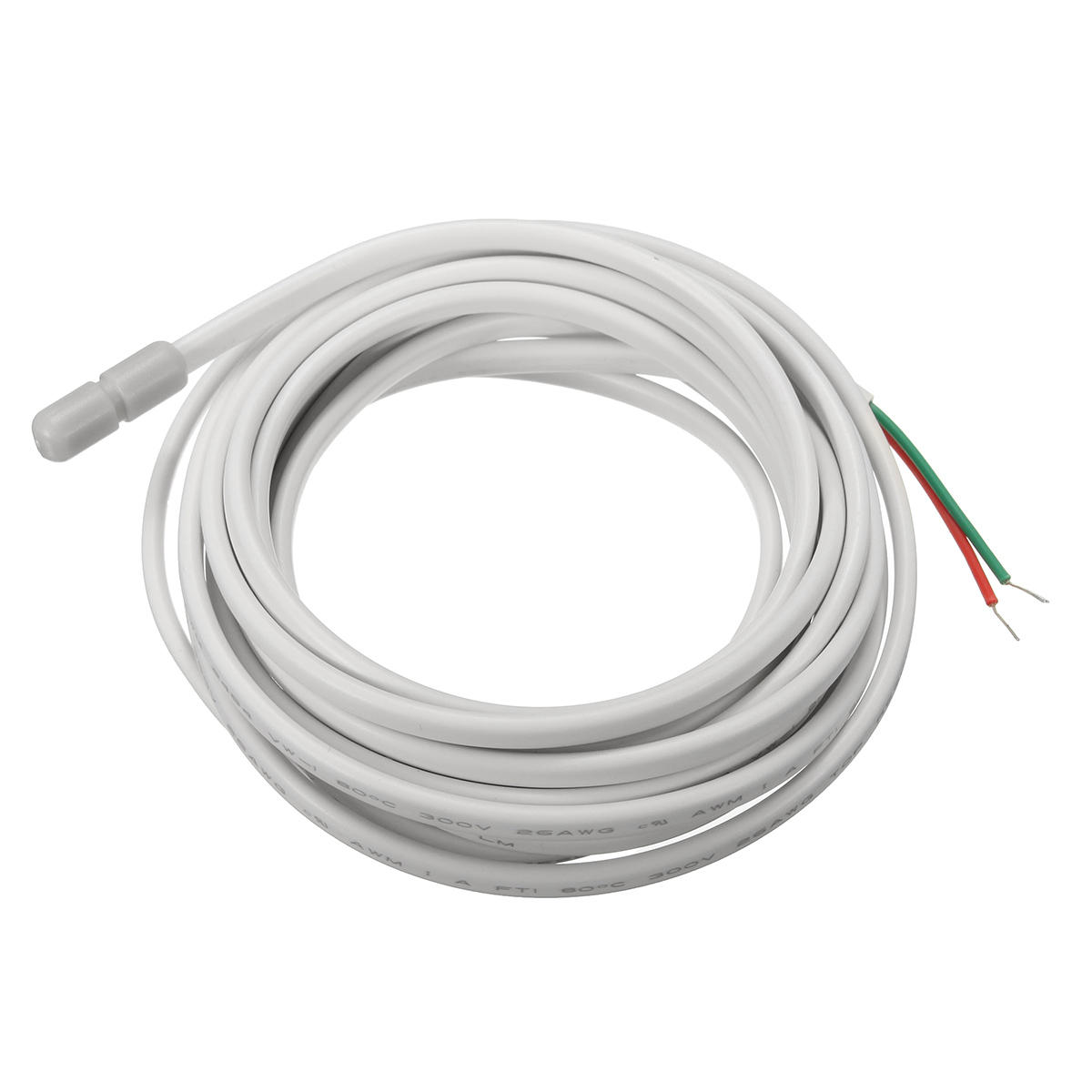 3m 10kw Electric Temperature Sensor Probe For Floor Heating System Thermostat 20x5mm