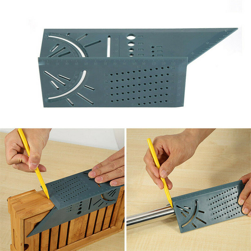 Utile angle de 90 degrés Angle Square Ruler artisan menuisier outil de mesure 1x