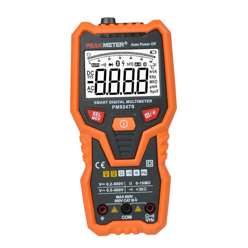 POLIMETRO PROFESIONAL AMPERIMETRO VOLTIMETRO NUEVO *ENVIO DESDE ESPAÑA*
