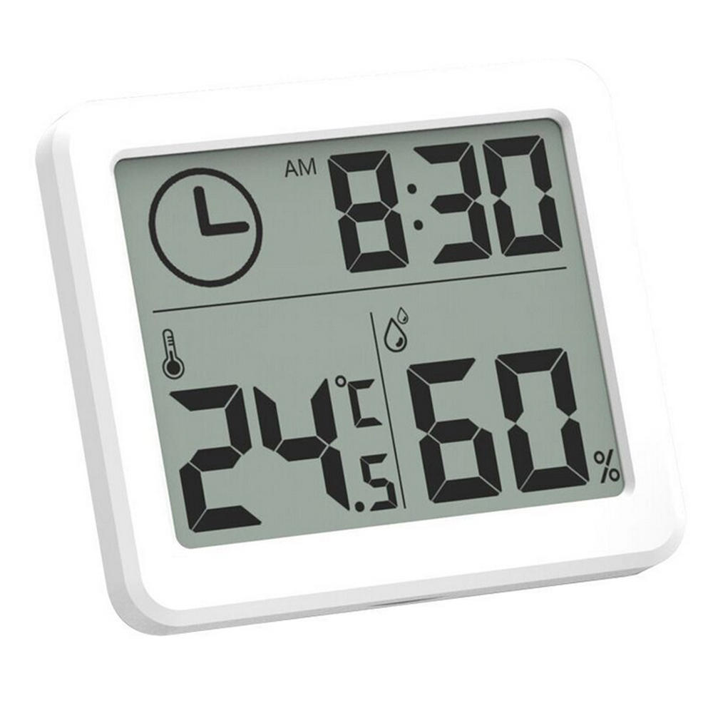 Elektronische Digital Hygrometer Uhr Luftfeuchtigkeit Thermometer Temperatur