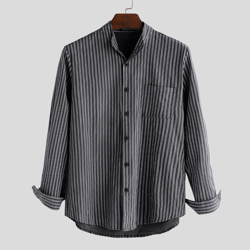 Collarless Shirt From Southeast Asia Bruin Blog