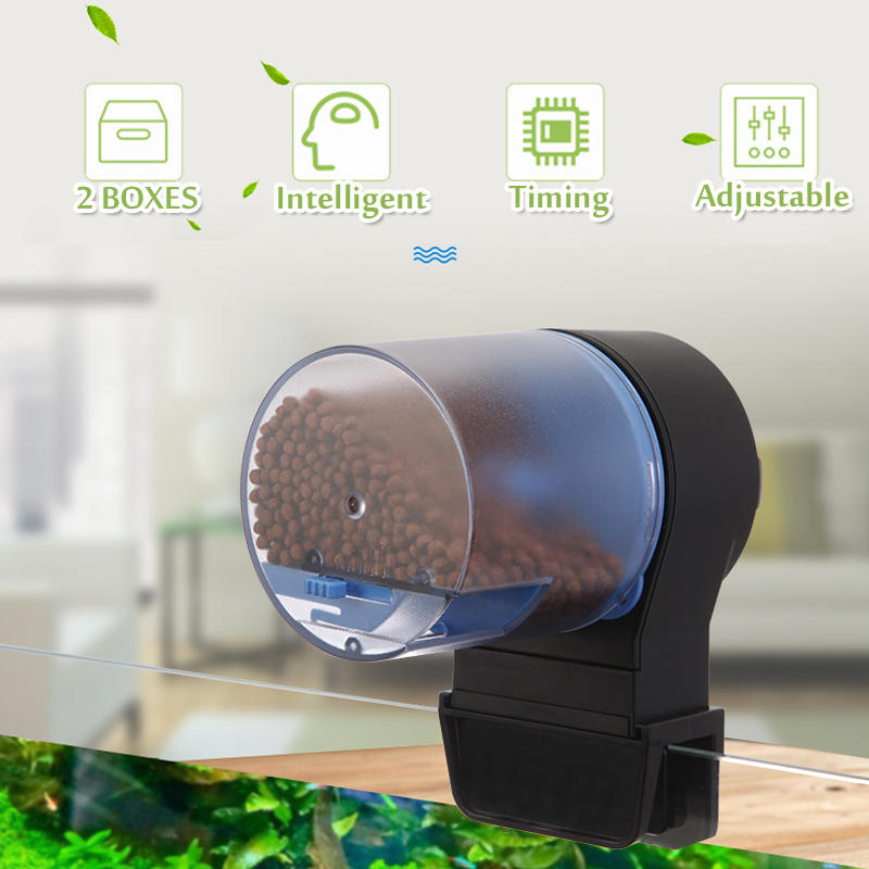 Zanlure Ak 02 50g 100g Automatic Aquarium Fish Feeder Fish Tank