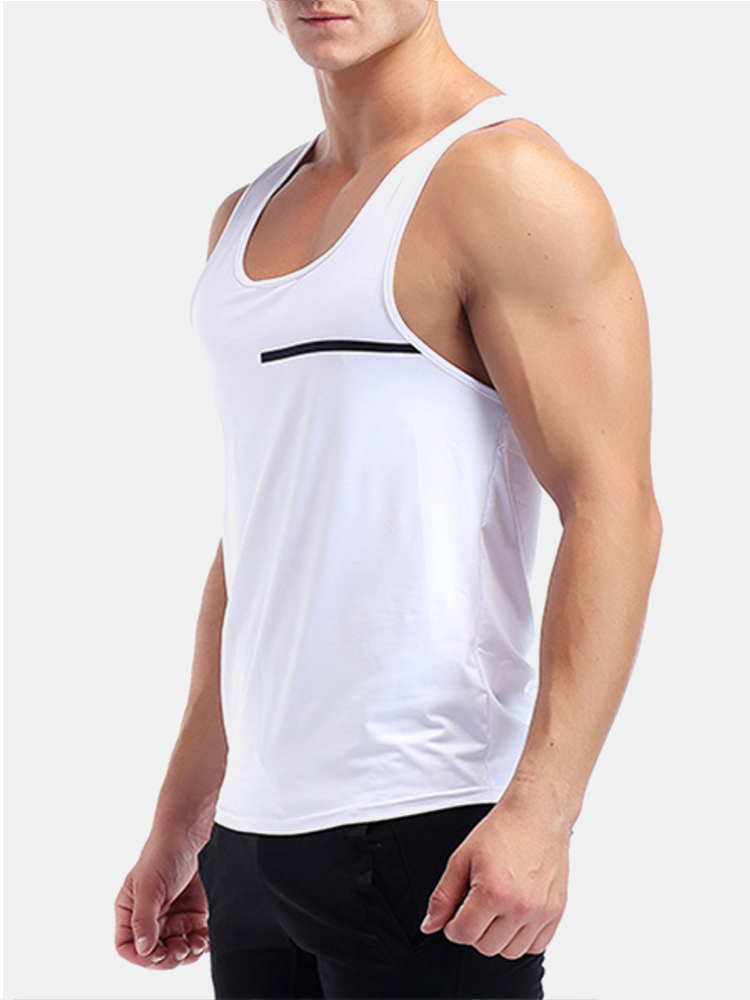 maglietta senza maniche