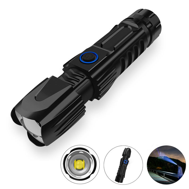 XANES® W69 XHP90 / 70/50 زوومابلي 5 أوضاع USB مصباح يدوي مع 26650 البطارية