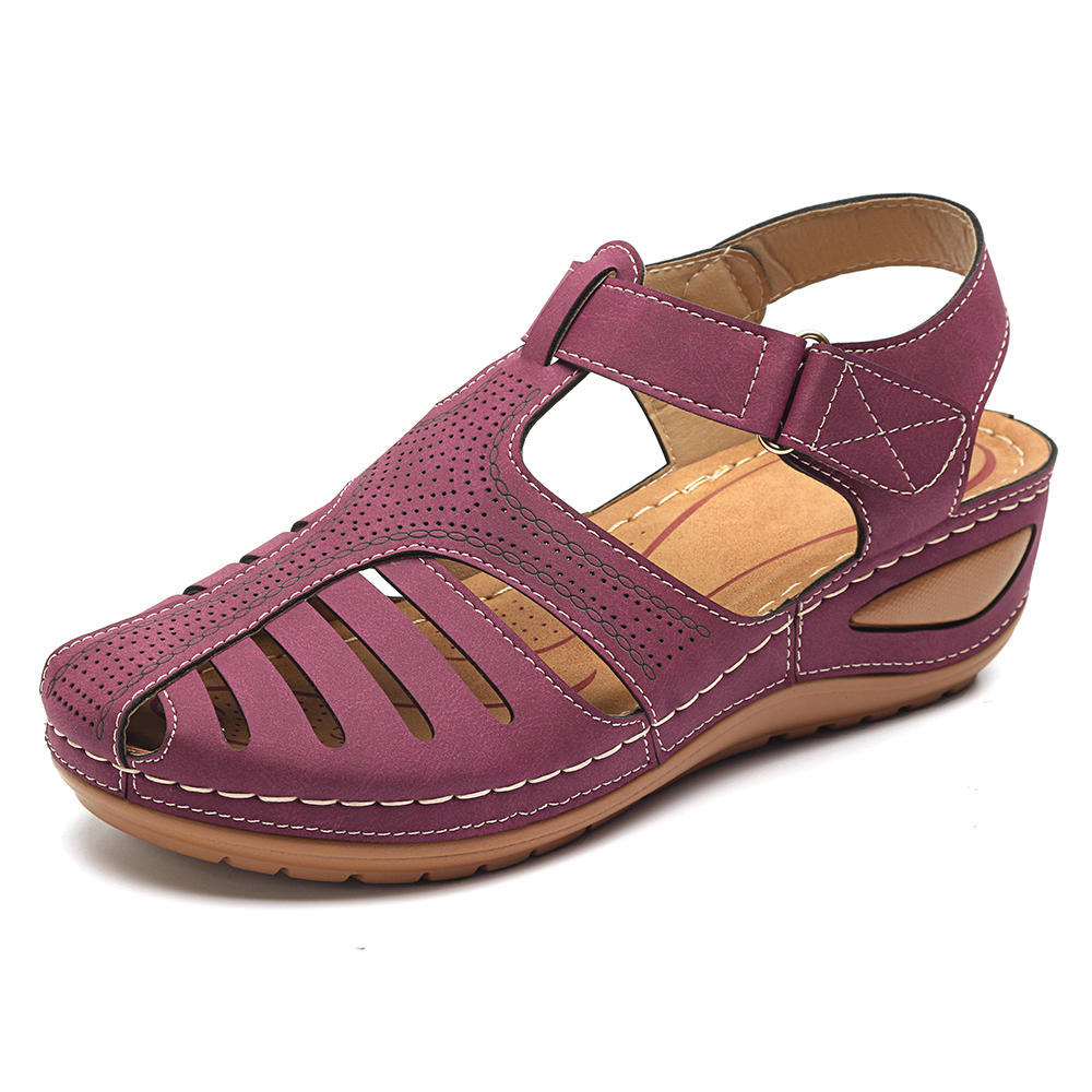 LOSTISY Damen Leichte Freizeitschuhe aushöhlen Soft Sohle Sandalen LOSTISY Damen Leichte Freizeitschuhe aushöhlen Soft Sohle Sandalen