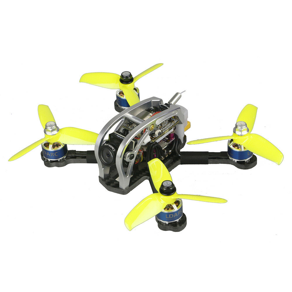 LDARC 130GTI-HD 133mm F4 OSD 3-4S FPV Racing Drone PNP BNF con Caddx.US Turtle V2 1080P Cámara LDARC 130GTI-HD 133mm F4 OSD 3-4S FPV Racing Drone PNP BNF con Caddx.US Turtle V2 1080P Cámara