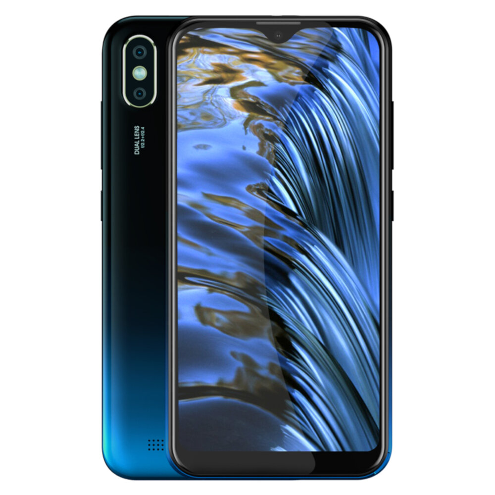 LEAGOO M12 5.7 polegada Android 9.0 3000 mAh Dupla C&acirc;mera Traseira Tela Waterdrop 2 GB RAM 16GB ROM MT6739V Quatro Core 4G Smartphone