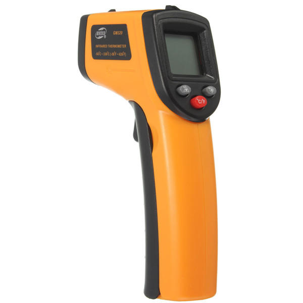 Thermomètre à infrarouge laser numérique sans contact pour GM320 température FR