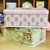 Rectangle Garden Rose Bird Tea Box Gift Jewelry Clamshell Box Container Storage
