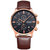 MEGIR 2011 Men Casual Business Chronograph Kalendarz Sk&oacute;rzany zegarek kwarcowy