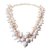 Candy Color Multilayer Beads Choker Statement Pingente Colar