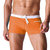 Sexy Beach estate del Mens Pantaloncino tasca della chiusura lampo laterale vita bassa Casual Sport Spa Boxers