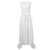 Dentelle sans manches robe de cocktail maxi de soir&eacute;e sexy pour les femmes avec ceinture