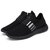 Men Comfortable Elastic Band Slip On Casual Athletic Shoes