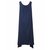 Vintage Casual Women Sleeveless High Low Cotton Maxi Dress