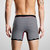 Mens Fashion Stripe Sports Bokserki przeciwdziałające tarciu Bawełniana bielizna