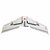 Reptiel S800 V2 SKY SHADOW 820mm Spanwijdte grijs FPV EPP Flying Wing Racer RC Vliegtuig KIT