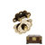Bo&icirc;te de HASP antique boucle de verrouillage cadenas package snap bouton recouvert charni&egrave;re 