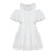 Elegant Women Off Shoulder Ruffle Chiffon Patchwork A-line Mini Dress