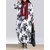 L-5XL Casual Женское Loose Floral Print Платье