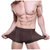 Men Breathable Honeycomb Mesh Soft Smooth Comfy Ice Silk Boxer Briefs