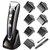SURKER Coupe-cheveux Rechargeable Coupeuse Barbe Rasoir sans Couture Lavable Affichage LED Lame en C&eacute;ramique