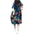 L-5XL Vintage dames bloemenpatroon afgedrukte pocket jurk