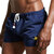 SUPERBODY Летний мужской спортивный бег Пляжный Шорты Повседневный твердый цвет Упругий прибой Спортзал Шорты для досок 