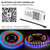 DC5V 1M 2M WS2812B 5050 Bluetooth USB APP Controllo RGB indirizzabile individualmente LED Strip Light Kit