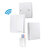 blitzwolf&reg; BW-SS2 1/2/3 Gang RF433MHz Modulo fai-da-te Auto-alimentazione lampada Luce LED Lampadina Wireless remoto Interruttore pannello di controllo a parete