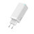 Baseus GaN 65W QC4.0 PD3.0 Triple sortie 2 * Type-C 1 * Mini chargeur mural USB Chargeur de voyage universel EU US Plug pour Samsung S10 Matebook pour iPhone 11 Pro Max Notebook Tablet HUAWEI P30Pro Xiaomi Redmi