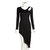 Sexy Hot Hollow Out Slit Slim  Long Sleeve Cotton Evening Party Dress