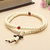108 St&uuml;cke Vintage Multilayer Sandelholz Buddhistischen Buddha Gebetskette Armband f&uuml;r M&auml;nner Damen